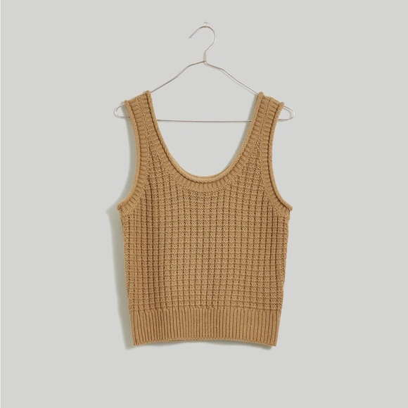 Madewell Textured-Stitch Sweater Tank - Picture 7 of 7